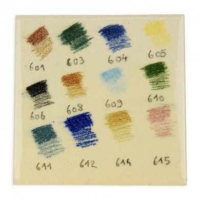 CRA605 - Crayon oxyde jaune HOBBYCERAM - 2