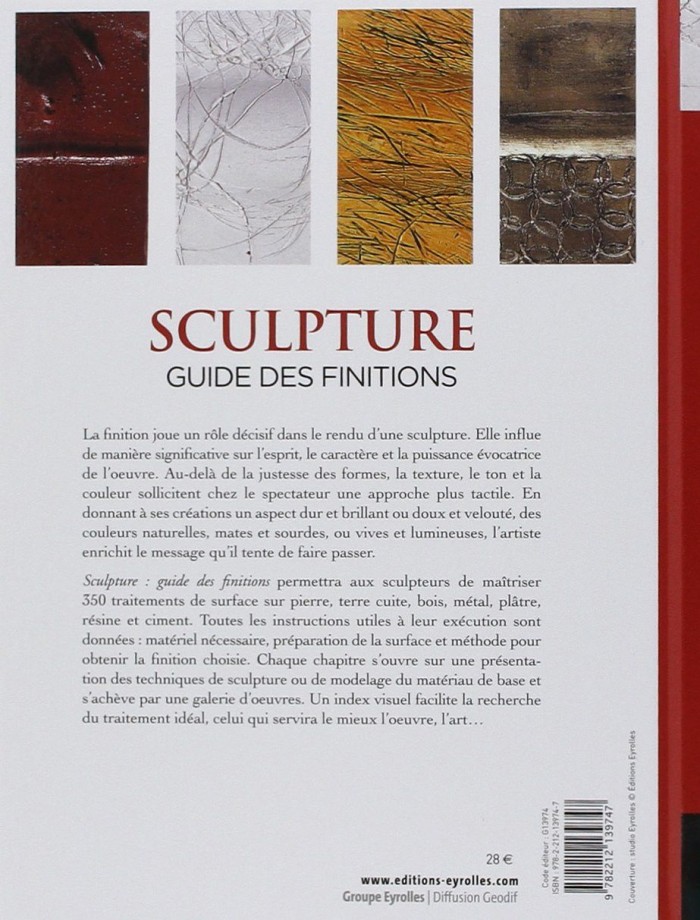Sculpture - Guide des finitions PETER LAVEM - 2