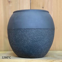 UTAH - Gr&egrave;s noir chamott&eacute; impalpable RAOULT FILS - 2